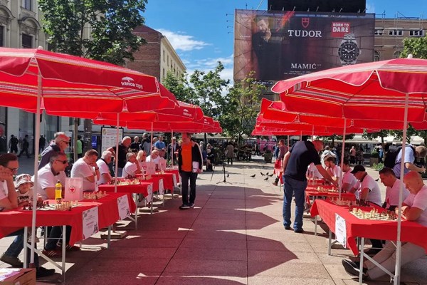 Šahovska simultanka u povodu Svjetskog dana darivatelja krvi 